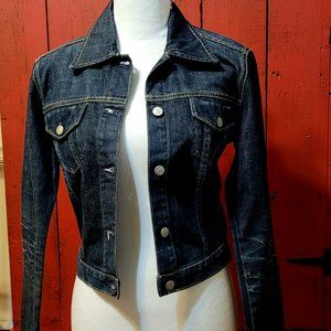 Paper & Denim Blue Jean Jacket size 2
